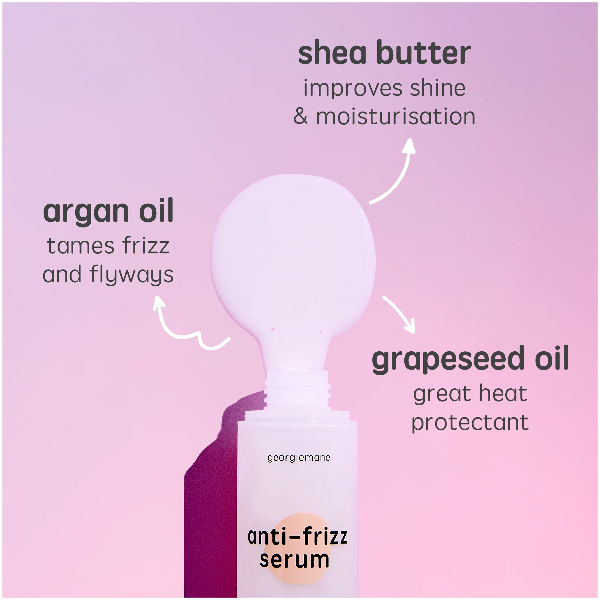 anti-frizz hair serum - Image 4
